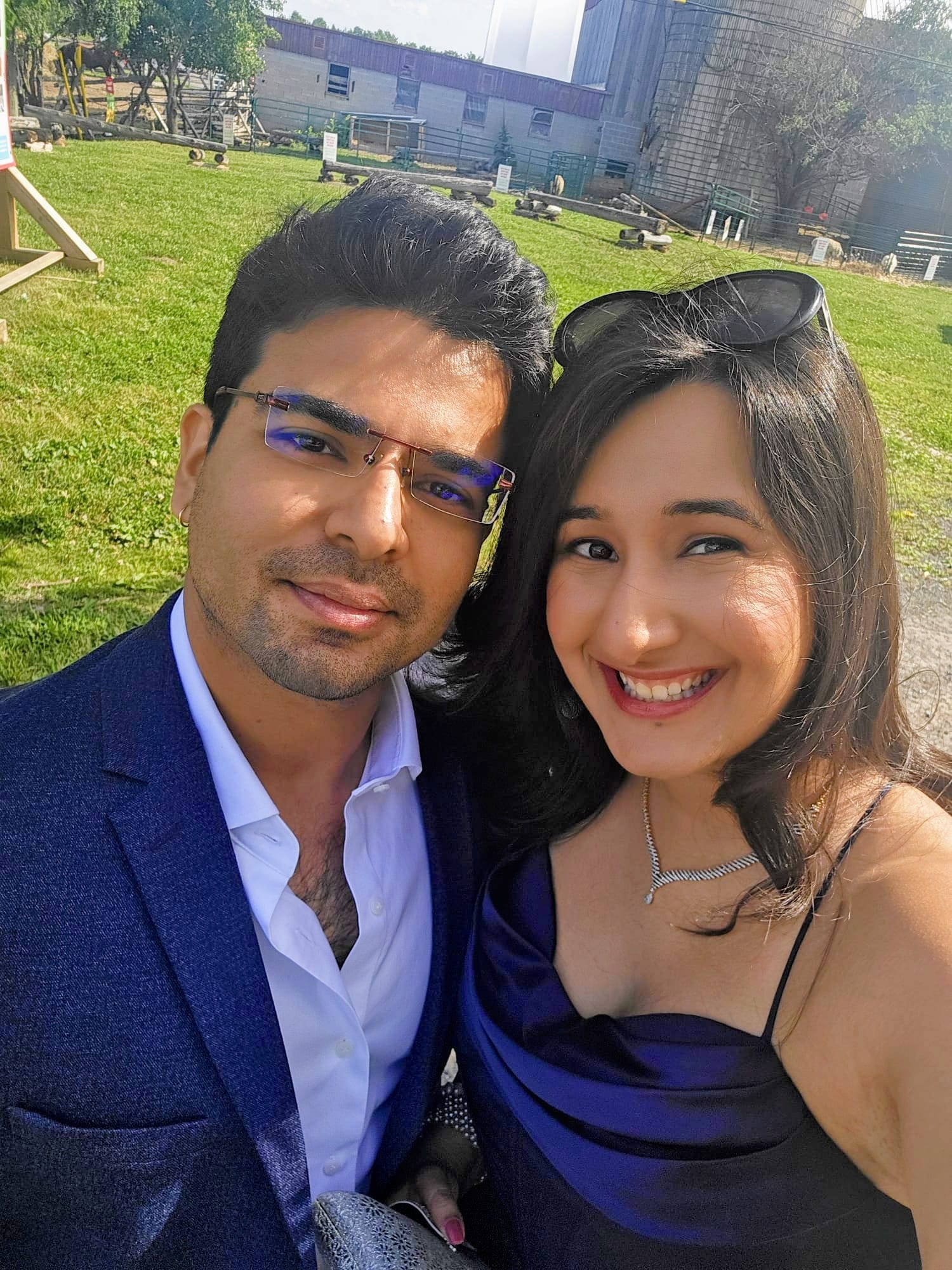 Just you — and that calm I like.